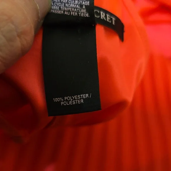 VICTORIA'S SECRET PINK Pleated MAXI Dress SLEEVELESS RACER BACK Knife Pleat - Picture 4 of 7